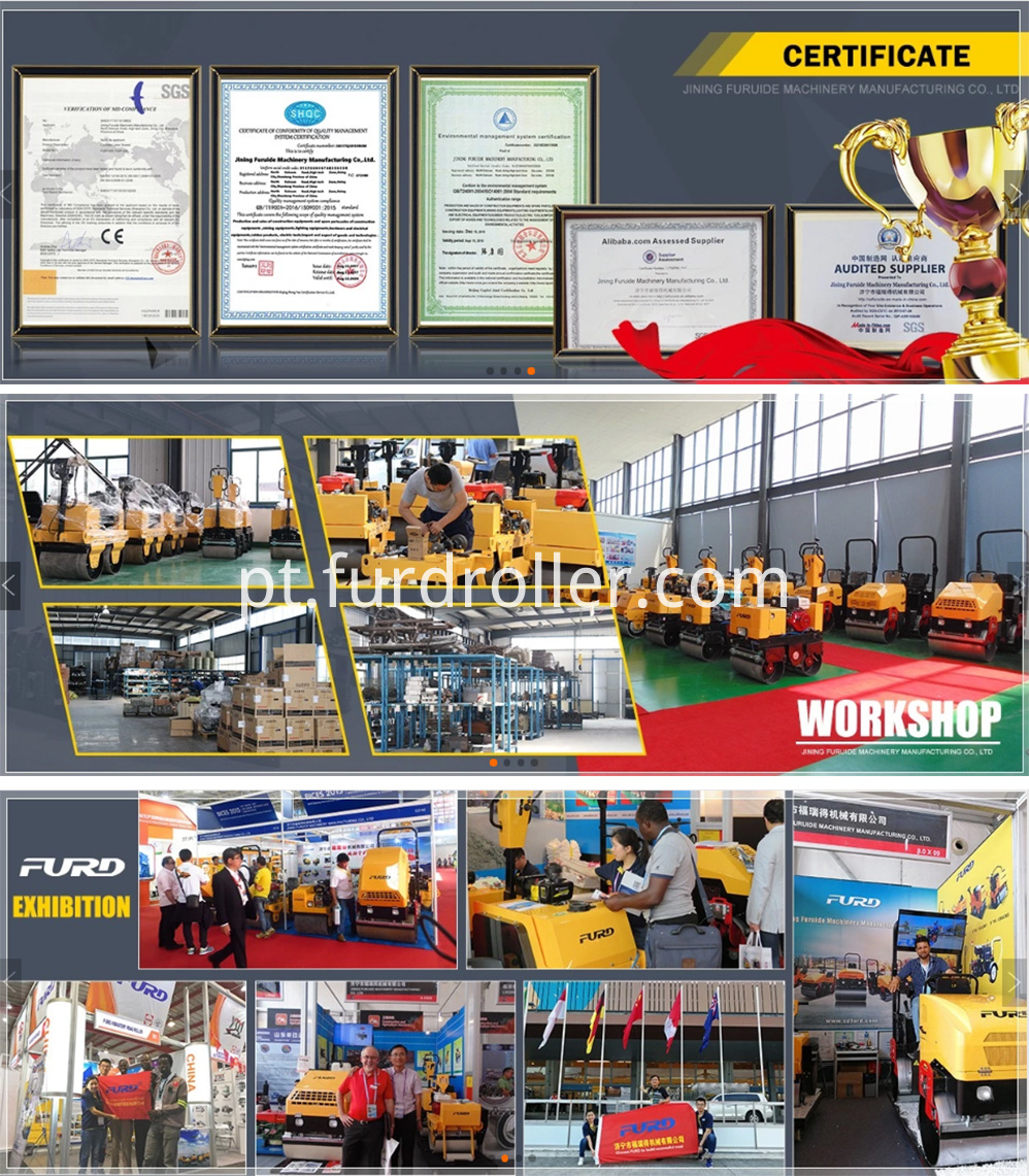 Rolo De Estrada Hidráulico Hydraulic Road Roller